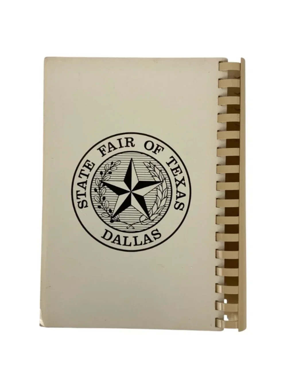 State Fair Of Texas Prize Winning Recipes Cookbook Spiral Bound 1992